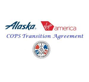 Alaska Airlines Virgin America COPS Transition Agreement