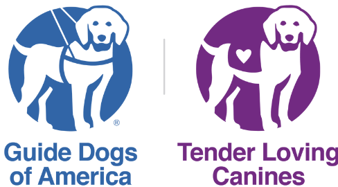 Guide Dogs of America and Tender Loving Canines